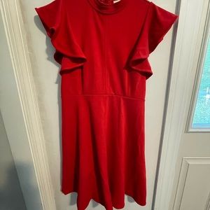Maeve by Anthropologie red dress size small. NWOT Valentine's Day fit
